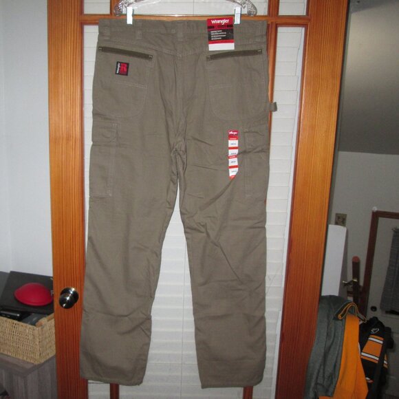 Wrangler Riggs Ranger Utility Pants Relaxed Fit Men's 38 X 34 NEW - Picture 1 of 8